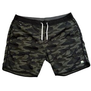 Vuori Camouflage Swim Trunks